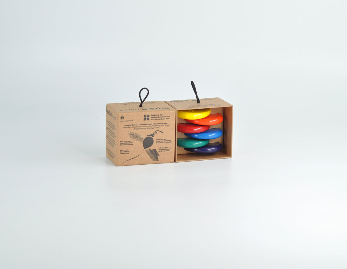 Boya Crayons 6-Piece Set – Rainbow