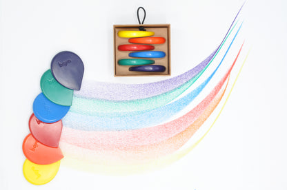 Boya Crayons 6-Piece Set – Rainbow