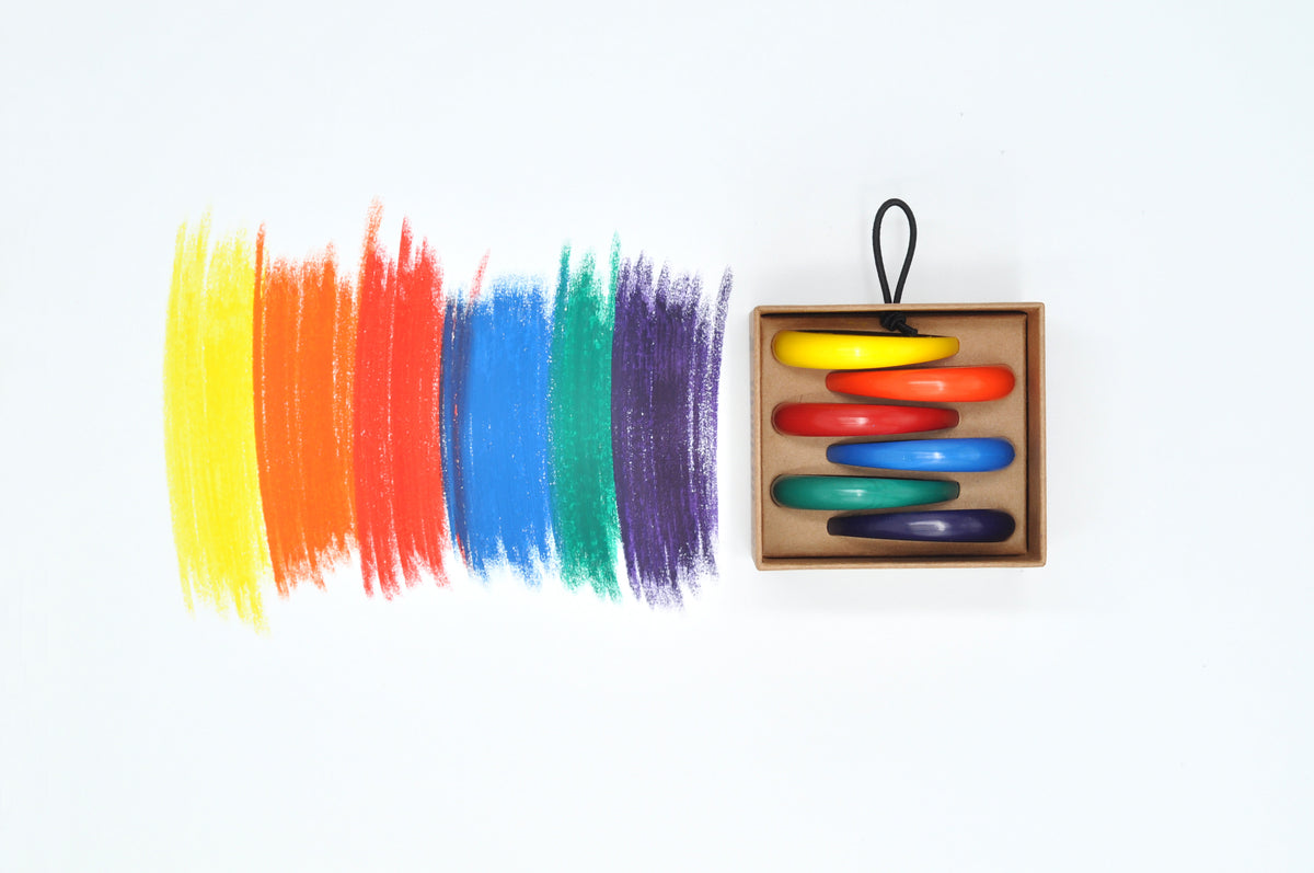Boya Crayons 6-Piece Set – Rainbow