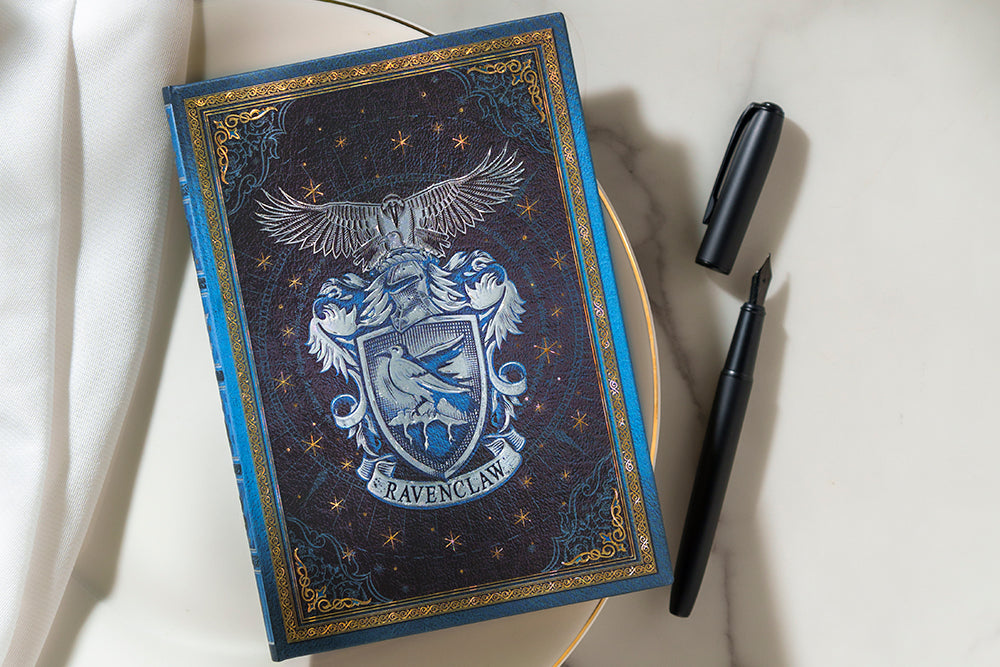 Paperblanks Ravenclaw Journal Midi Hardback Journal – Plain, 144 Pages – design detail