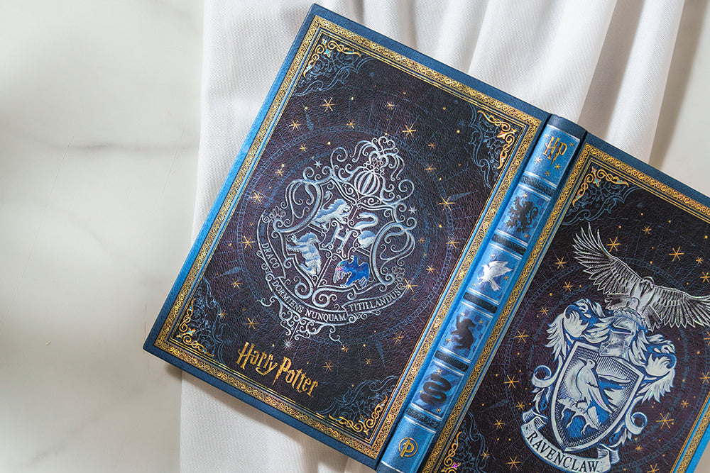 Paperblanks Ravenclaw Journal Midi Hardback Journal – Plain, 144 Pages – design detail