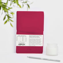 VENT Make a Mark Refillable Recycled Leather Planner – Raspberry Pink