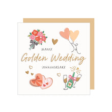 Golden Wedding Anniversary Greetings Card