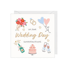 Wedding Day Congratulations Greetings Card