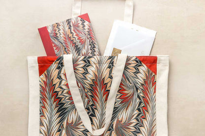 Paperblanks Rubedo Cotton Tote Bag – design detail