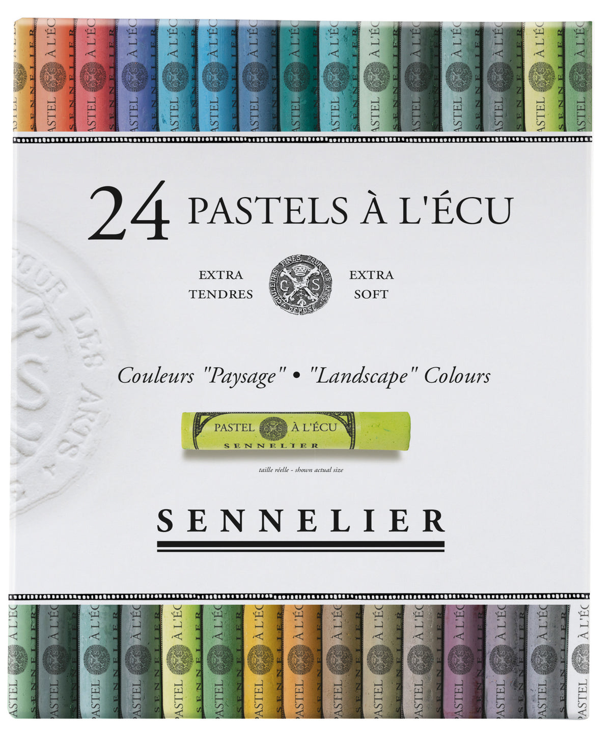 Sennelier Extra-Fine Soft Pastel Cardboard Box Set – 24 Landscape