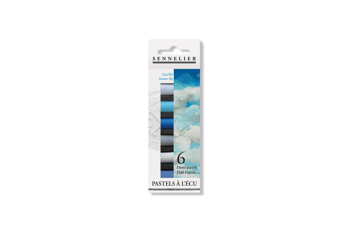 Sennelier Half Soft Pastel Set of 6 – Summer Sky