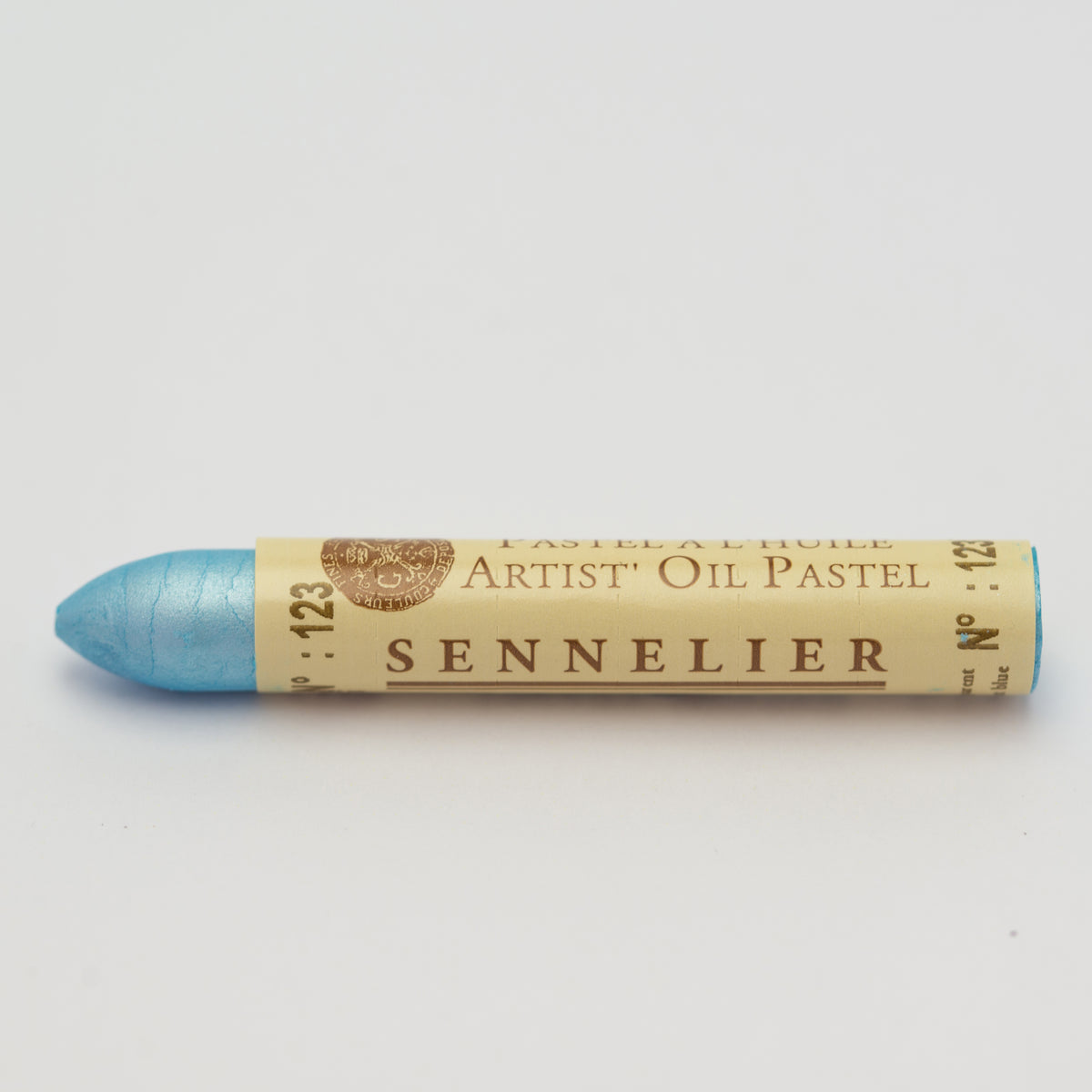 Sennelier Oil Pastel – Iridescent Transparent Blue 123
