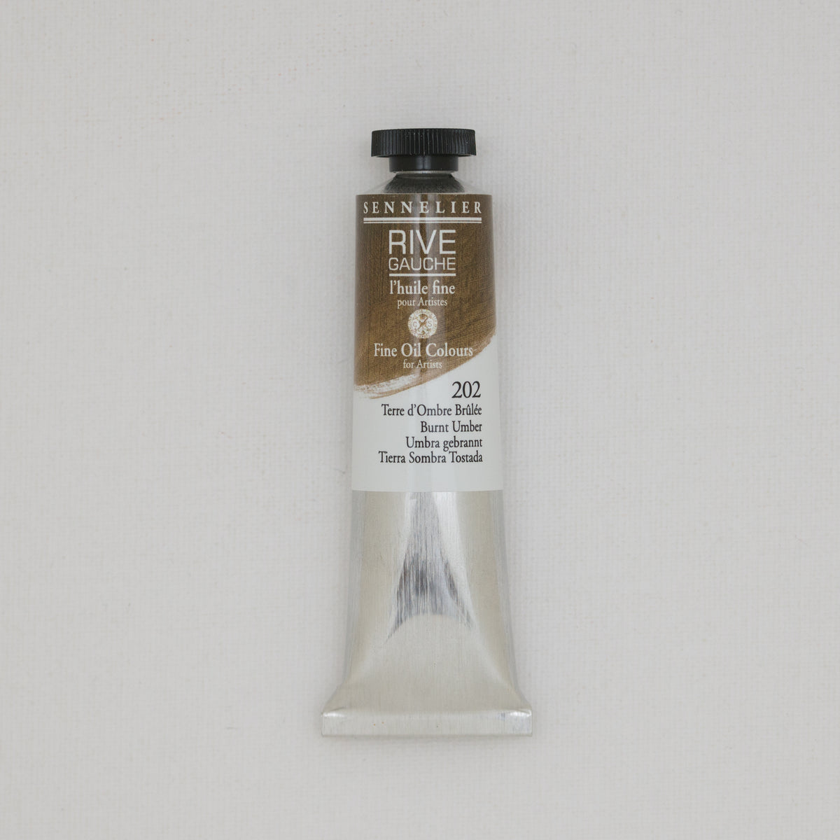 Sennelier Rive Gauche Fine Oil Colour 40ml – Burnt Umber 202