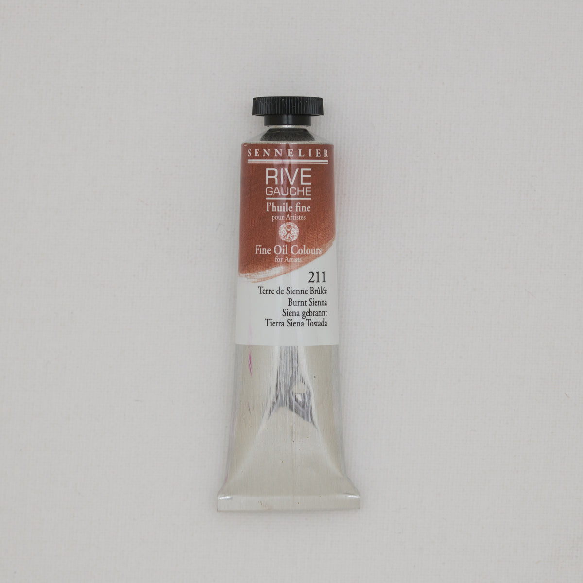Sennelier Rive Gauche Fine Oil Colour 40ml – Burnt Sienna 211