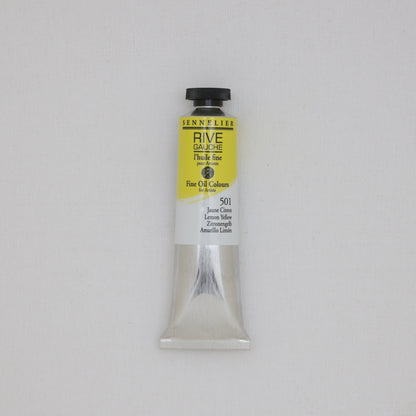 Sennelier Rive Gauche Fine Oil Colour 40ml – Lemon Yellow 501