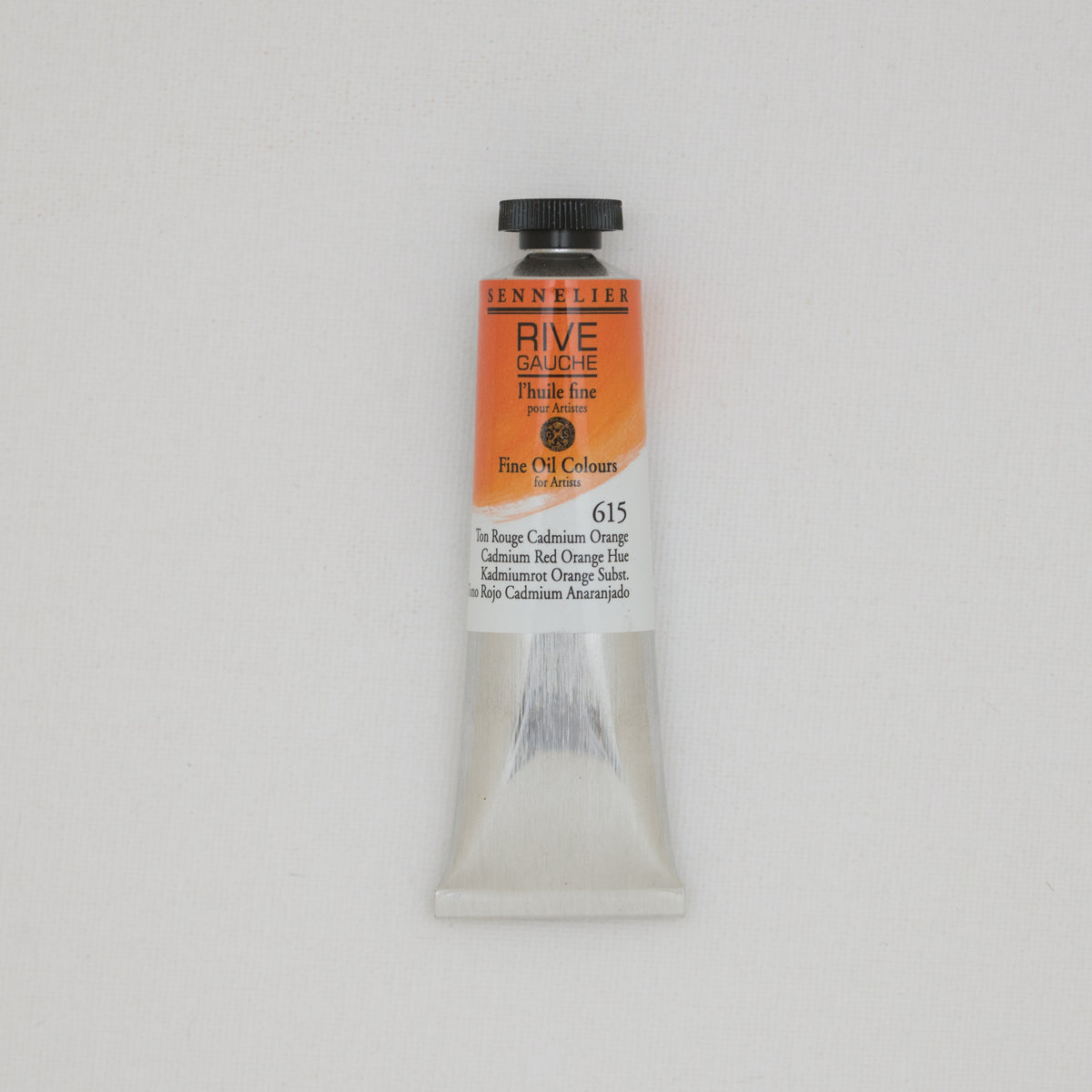 Sennelier Rive Gauche Fine Oil Colour 40ml – Cadmium Red Orange Hue 615