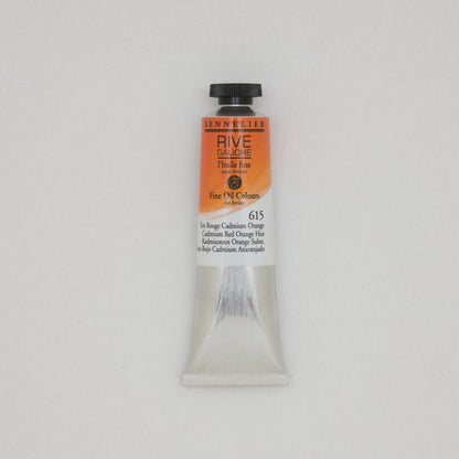 Sennelier Rive Gauche Fine Oil Colour 40ml – Cadmium Red Orange Hue 615