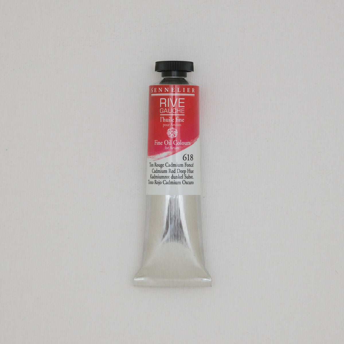 Sennelier Rive Gauche Fine Oil Colour 40ml – Cadmium Red Deep Hue 618