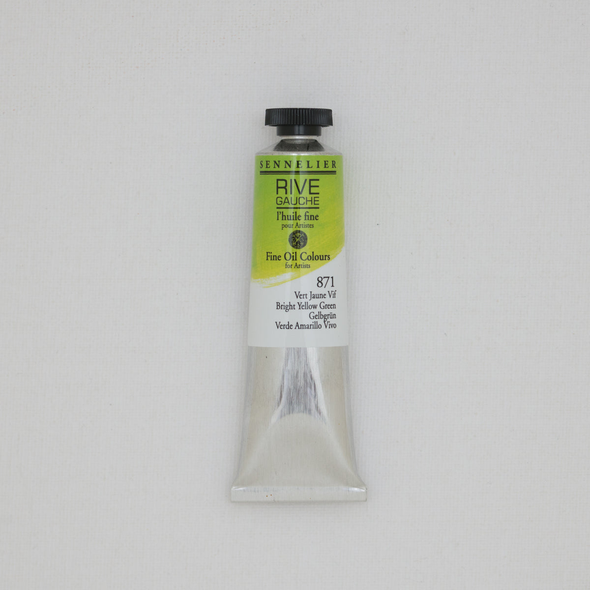 Sennelier Rive Gauche Fine Oil Colour 40ml – Bright Yellow Green 871