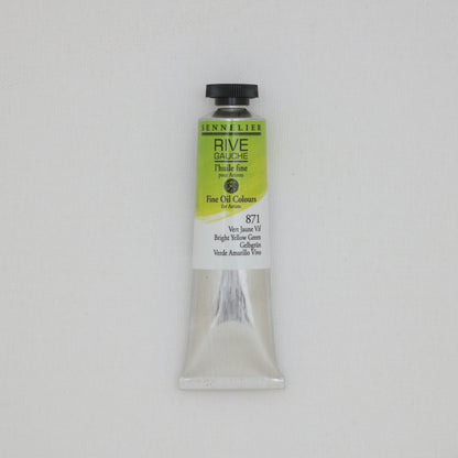 Sennelier Rive Gauche Fine Oil Colour 40ml – Bright Yellow Green 871