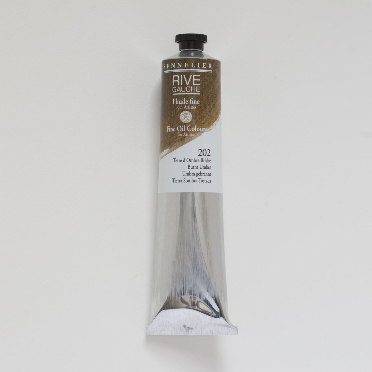Sennelier Rive Gauche Fine Oil Colour 200ml – Burnt Umber 202