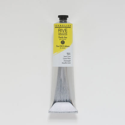 Sennelier Rive Gauche Fine Oil Colour 200ml – Lemon Yellow 501