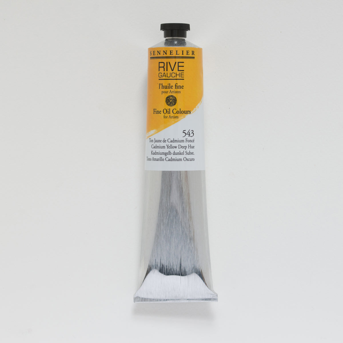 Sennelier Rive Gauche Fine Oil Colour 200ml – Cadmium Yellow Deep Hue 543