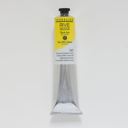 Sennelier Rive Gauche Fine Oil Colour 200ml – Cadmium Yellow Lemon Hue 545