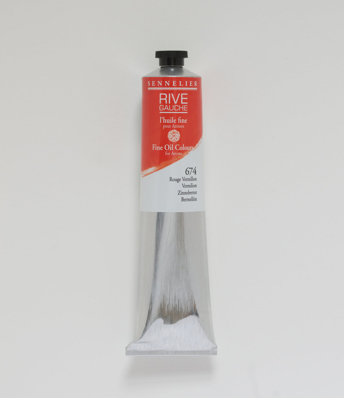 Sennelier Rive Gauche Fine Oil Colour 200ml – Vermilion 674