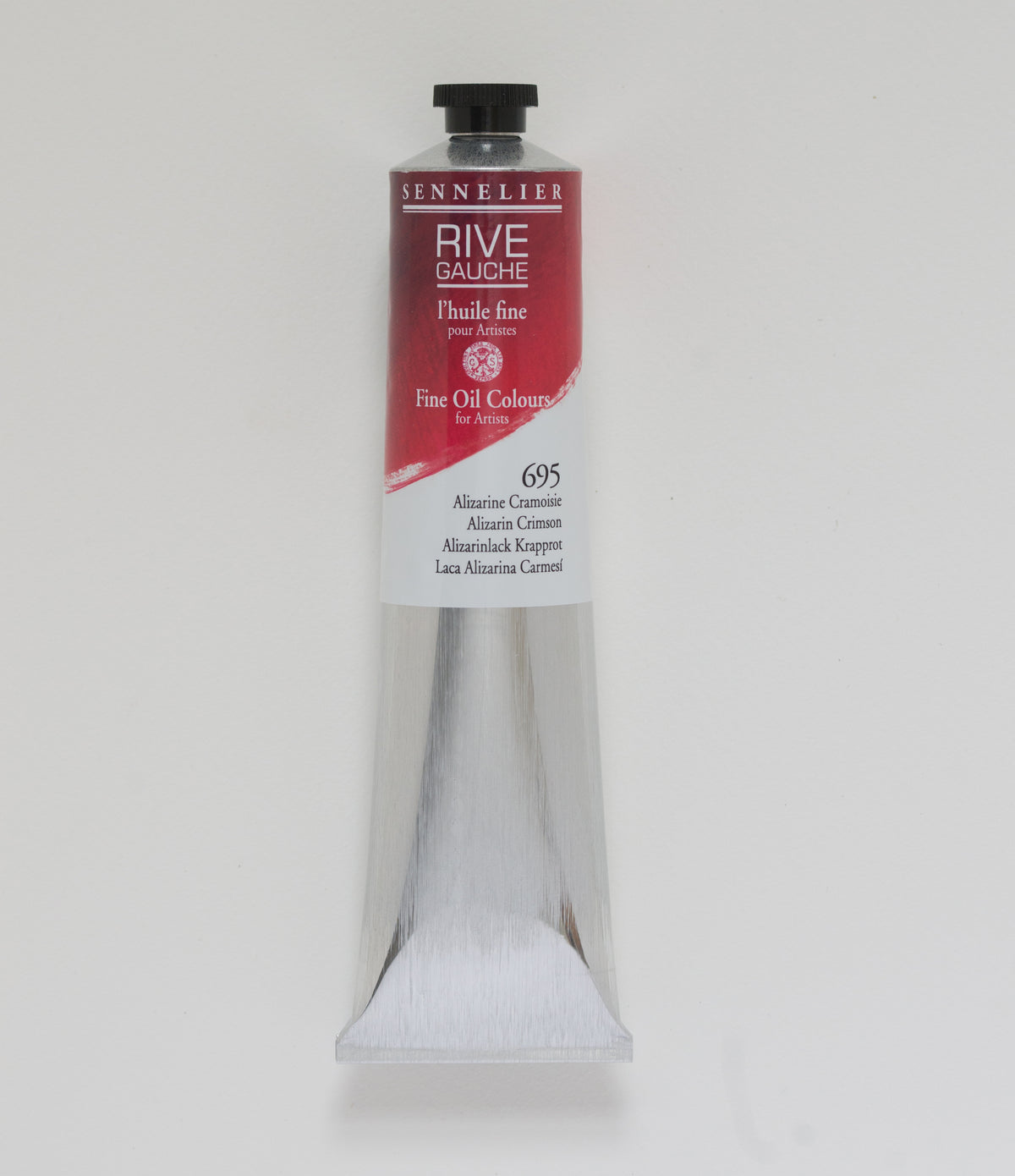 Sennelier Rive Gauche Fine Oil Colour 200ml – Alizarin Crimson 695