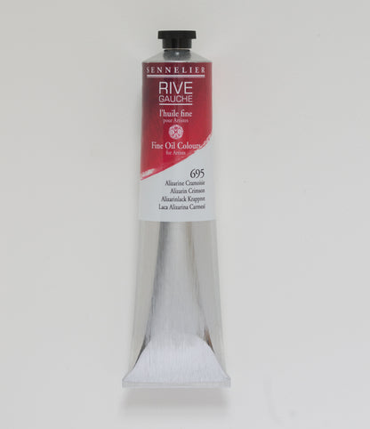 Sennelier Rive Gauche Fine Oil Colour 200ml – Alizarin Crimson 695