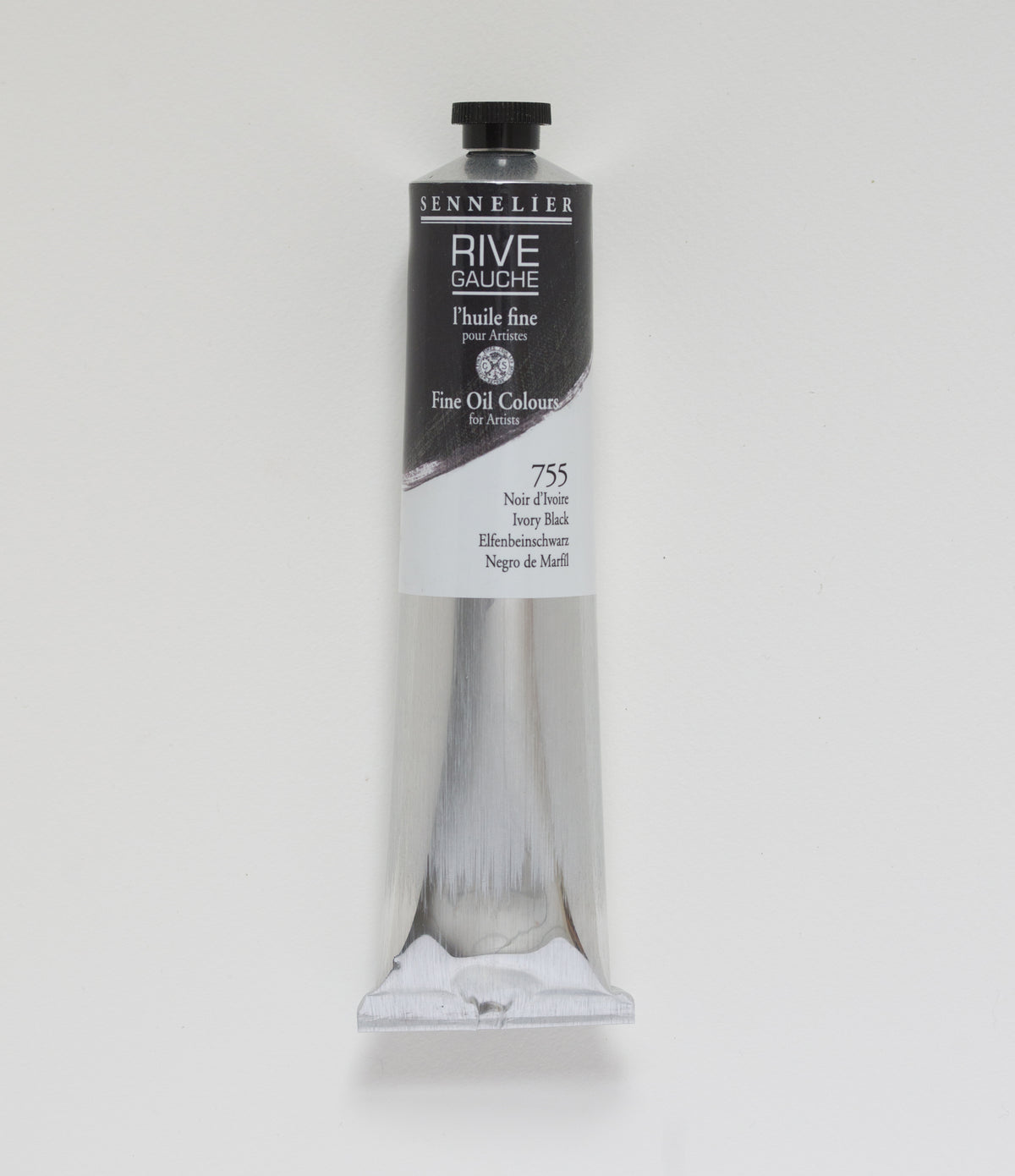 Sennelier Rive Gauche Fine Oil Colour 200ml – Ivory Black 755