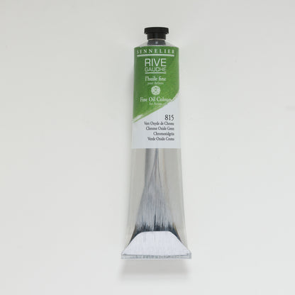 Sennelier Rive Gauche Fine Oil Colour 200ml – Chrome Oxide Green 815