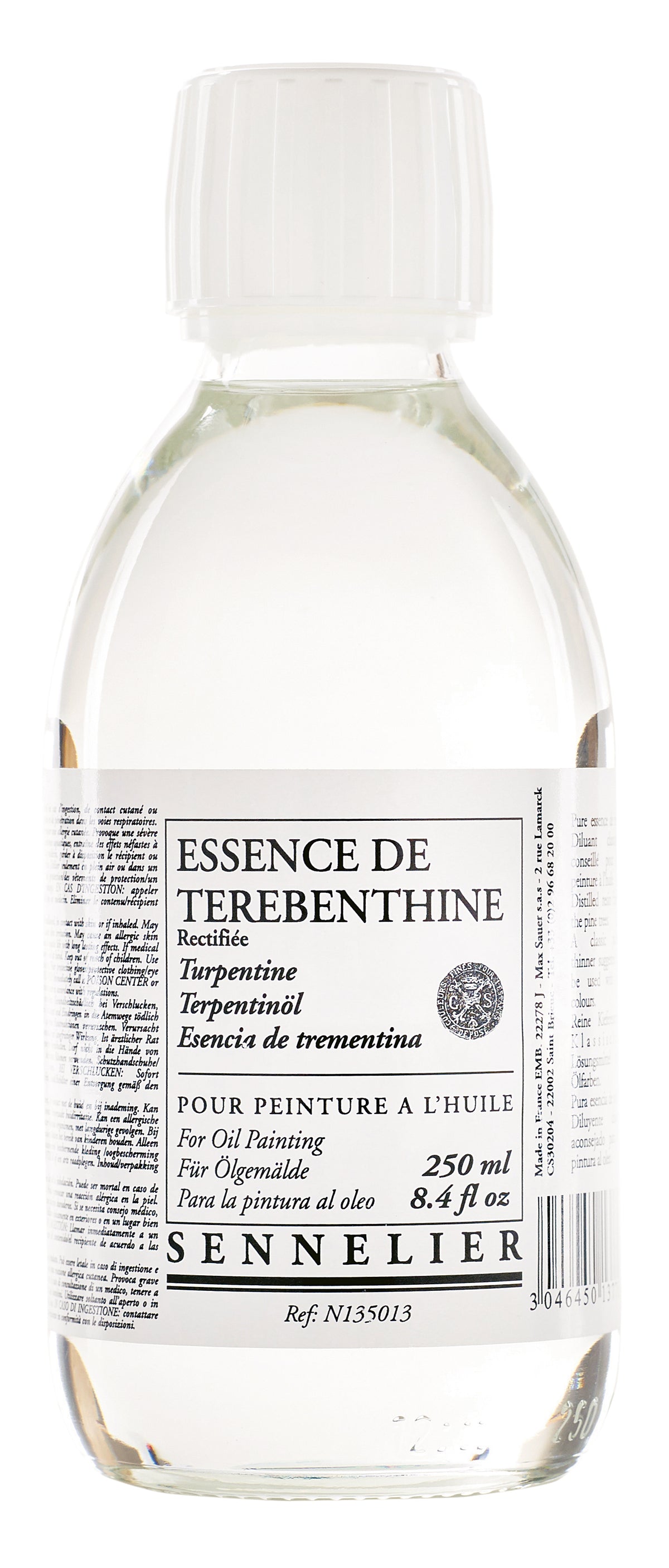 Sennelier Rectified Turpentine – 250ml
