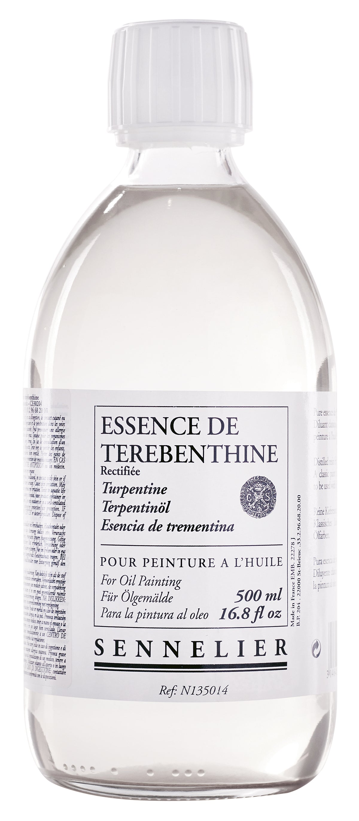 Sennelier Rectified Turpentine – 500ml