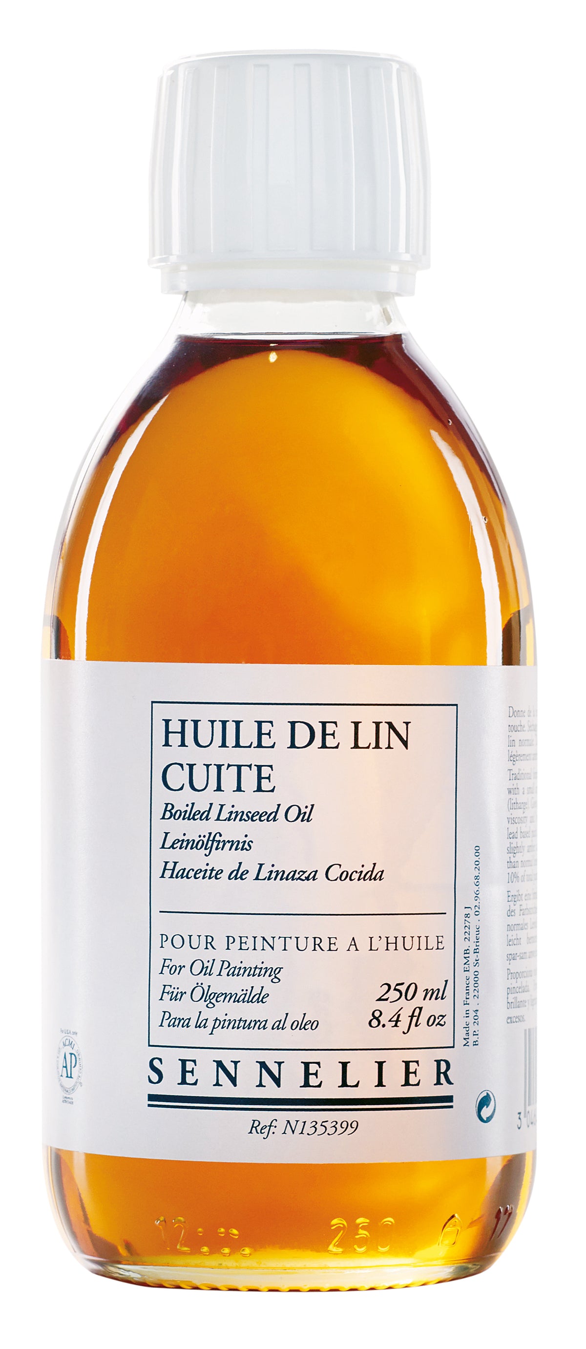 Sennelier Boiled Linseed Oil – 250ml