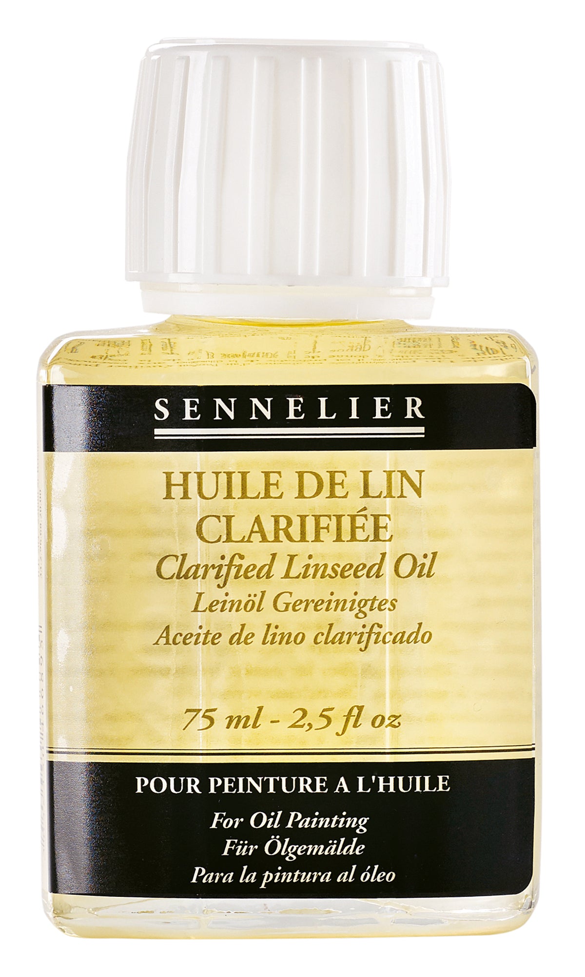 Sennelier Clarified Linseed Oil – 75ml