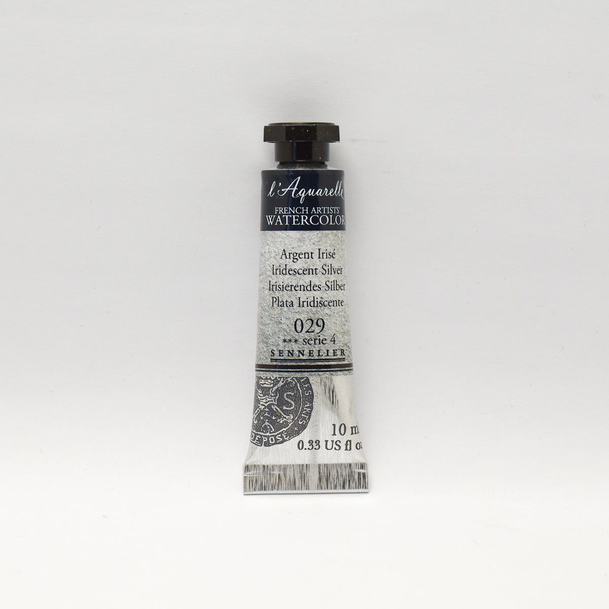 Sennelier Artist Watercolour 10ml Tube – Iridescent Silver 029