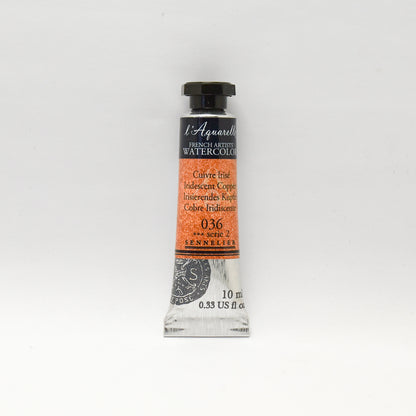 Sennelier Artist Watercolour 10ml Tube – Iridescent Copper 036