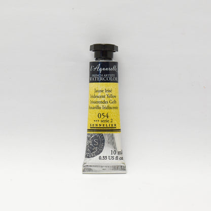 Sennelier Artist Watercolour 10ml Tube – Iridescent Yellow 054