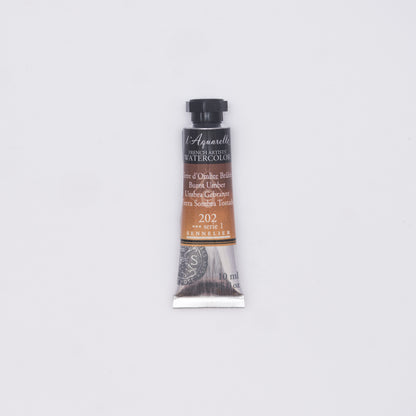 Sennelier Artist Watercolour 10ml Tube – Burnt Umber 202
