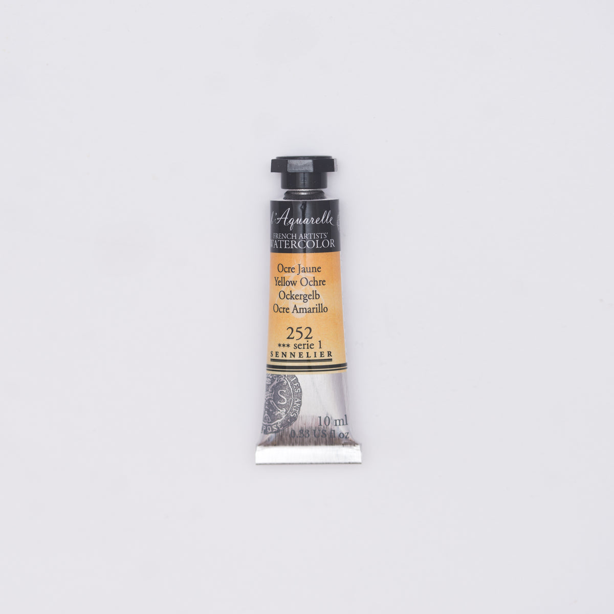 Sennelier Artist Watercolour 10ml Tube – Yellow Ochre 252