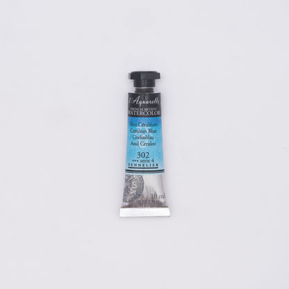 Sennelier Artist Watercolour 10ml Tube – Cerulean Blue 302