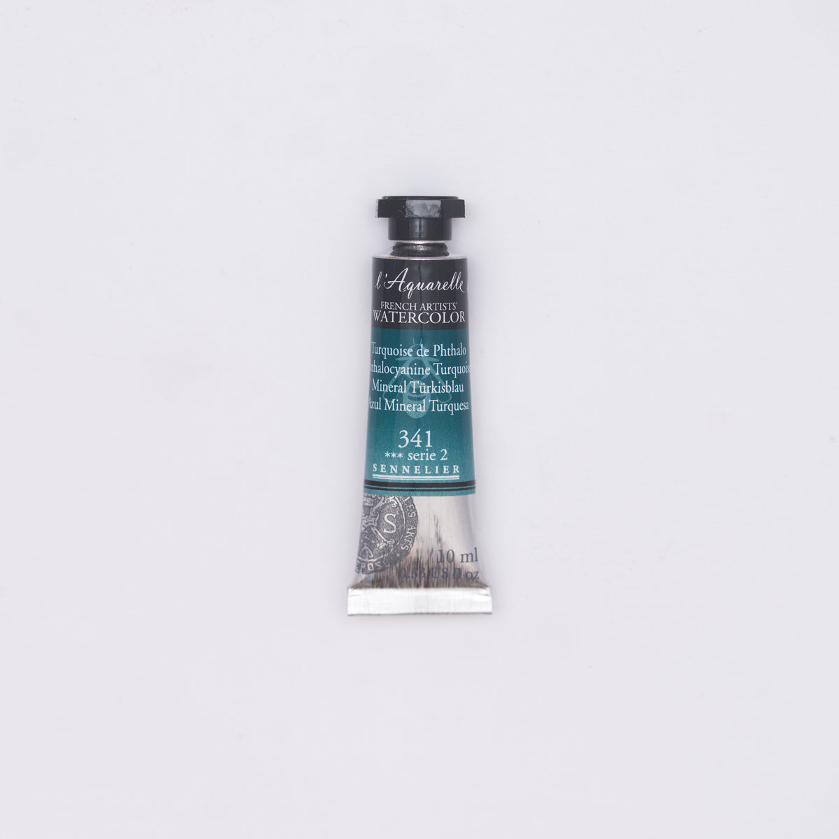Sennelier Artist Watercolour 10ml Tube – Phthalocyanine Turquoise 341
