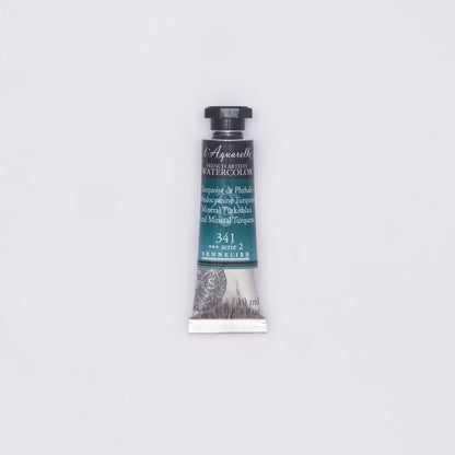 Sennelier Artist Watercolour 10ml Tube – Phthalocyanine Turquoise 341