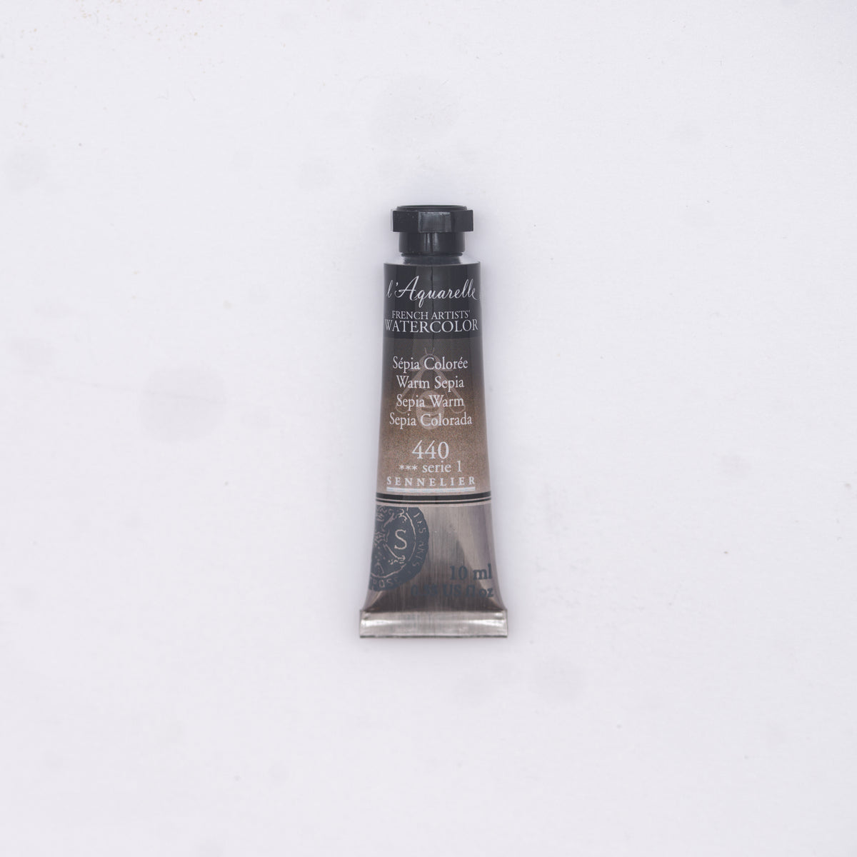 Sennelier Artist Watercolour 10ml Tube – Warm Sepia 440