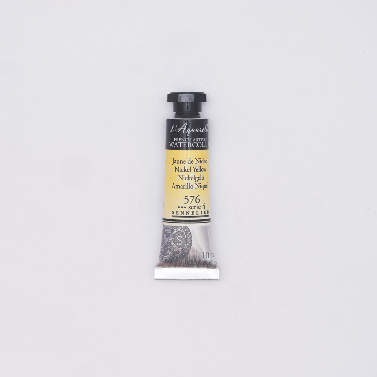 Sennelier Artist Watercolour 10ml Tube – Nickel Yellow 576
