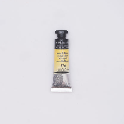 Sennelier Artist Watercolour 10ml Tube – Nickel Yellow 576