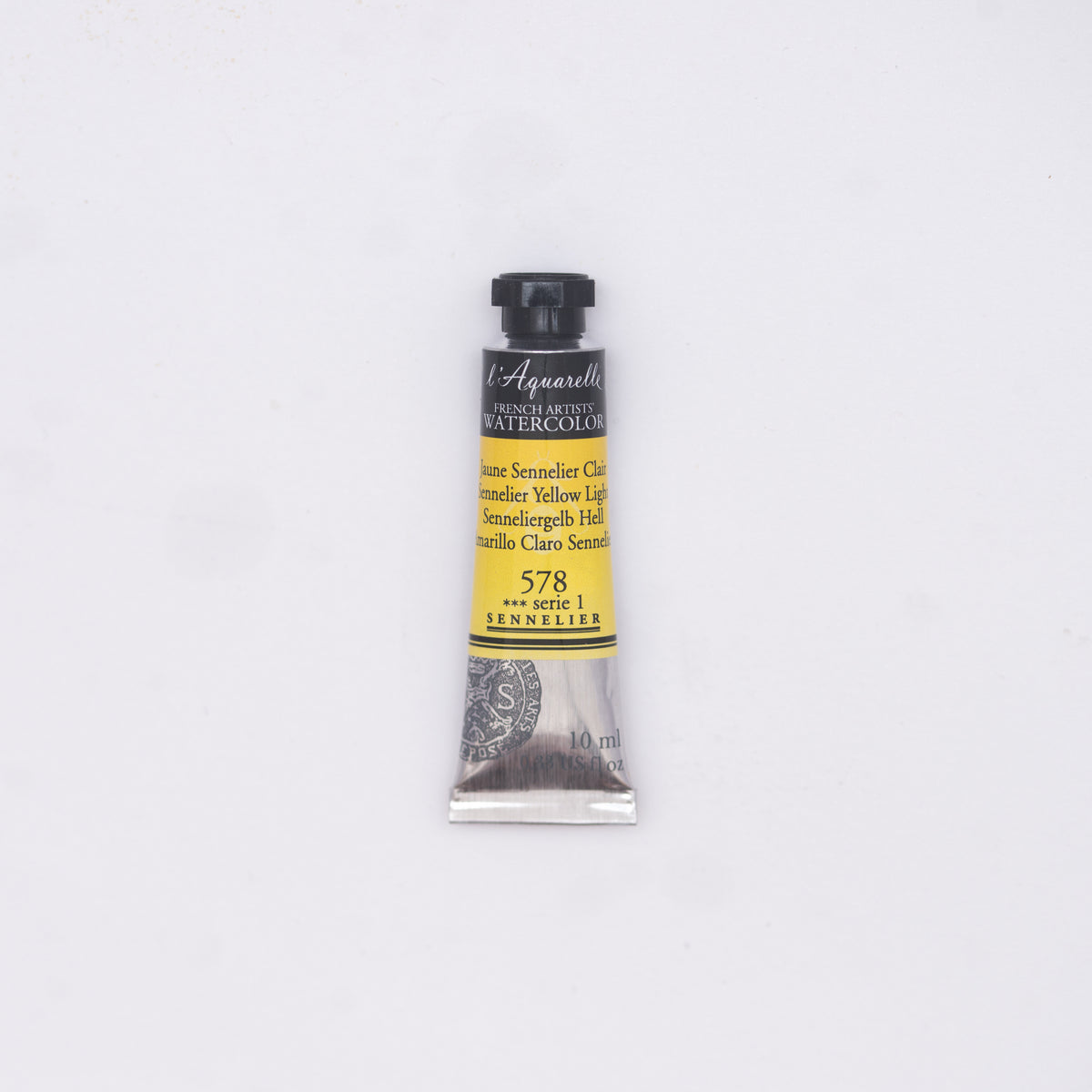 Sennelier Artist Watercolour 10ml Tube – Sennelier Yellow Light 578
