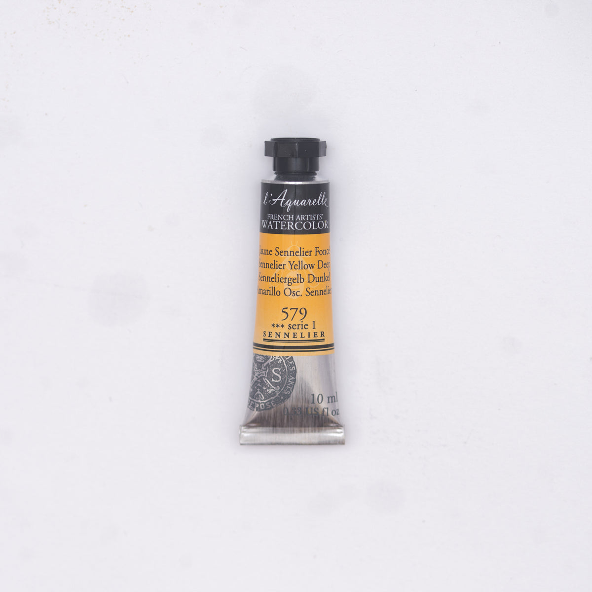 Sennelier Artist Watercolour 10ml Tube – Sennelier Yellow Deep 579