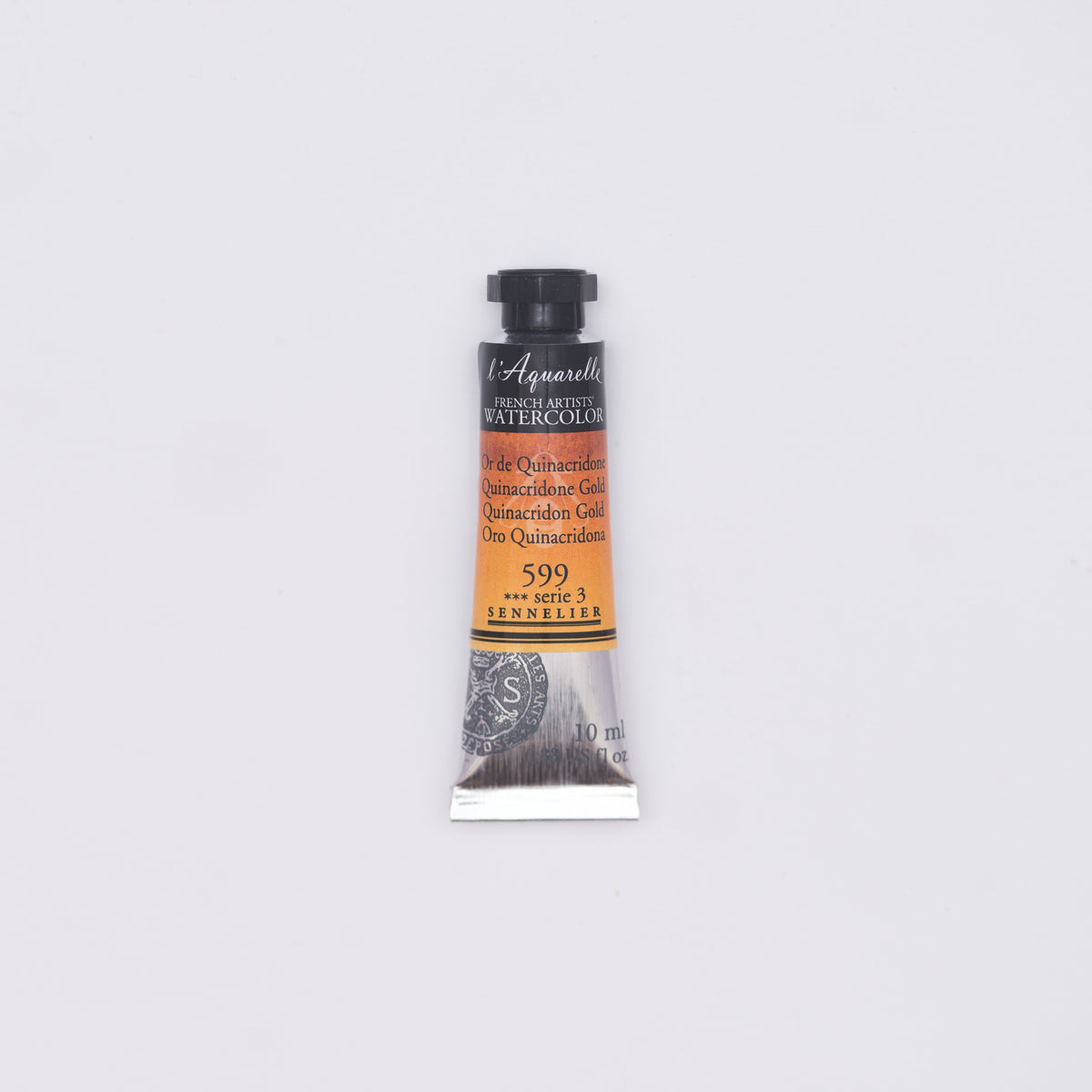 Sennelier Artist Watercolour 10ml Tube – Quinacridone Gold 599