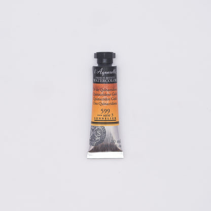 Sennelier Artist Watercolour 10ml Tube – Quinacridone Gold 599