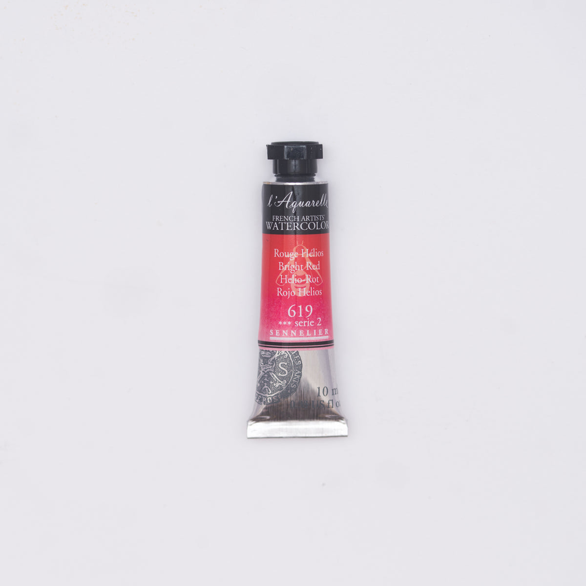 Sennelier Artist Watercolour 10ml Tube – Bright Red 619