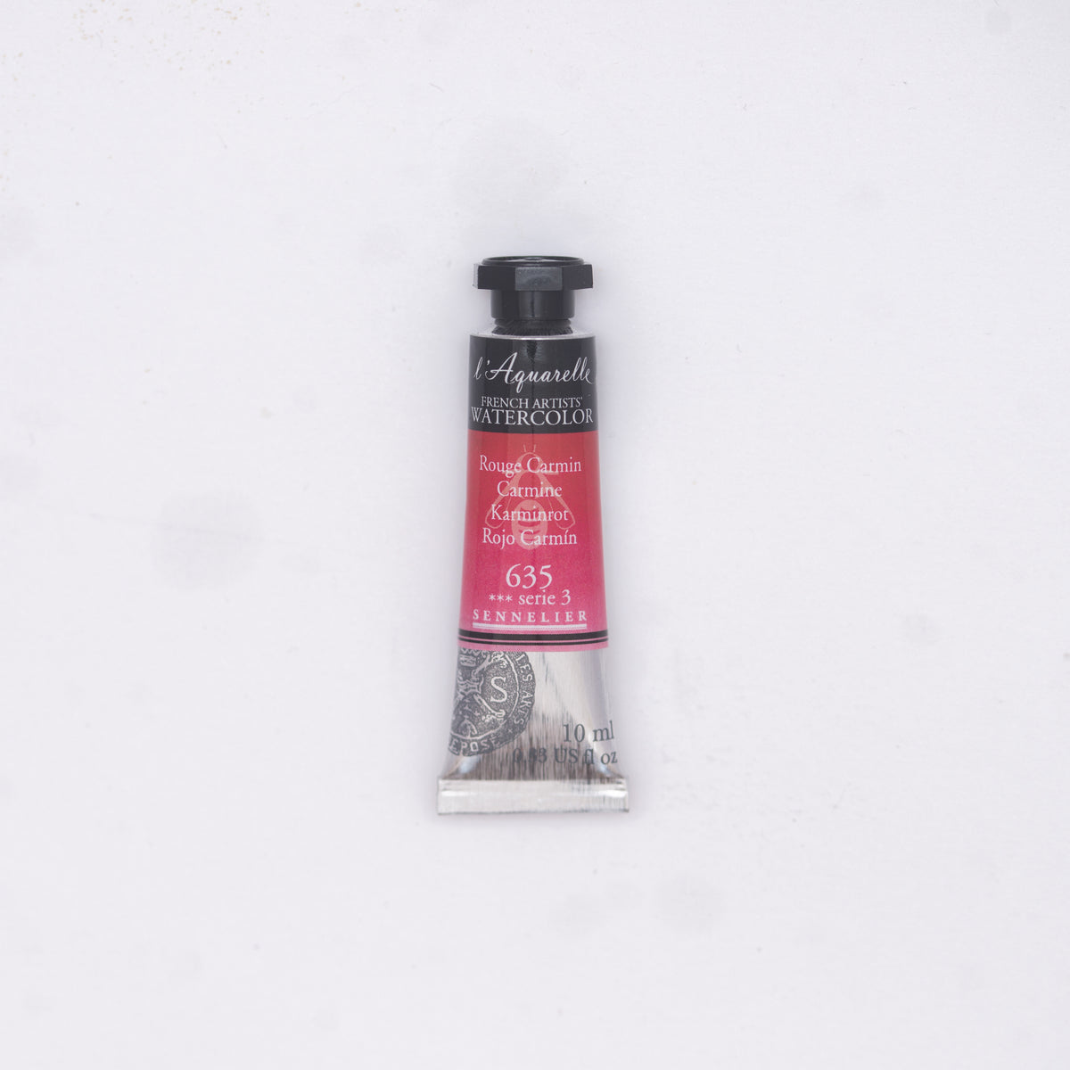 Sennelier Artist Watercolour 10ml Tube – Carmine 635